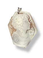 Pendente Mandile 1922 Donna Cammei  in Argento Conchiglia 2MCICM7 - 2MCICM7